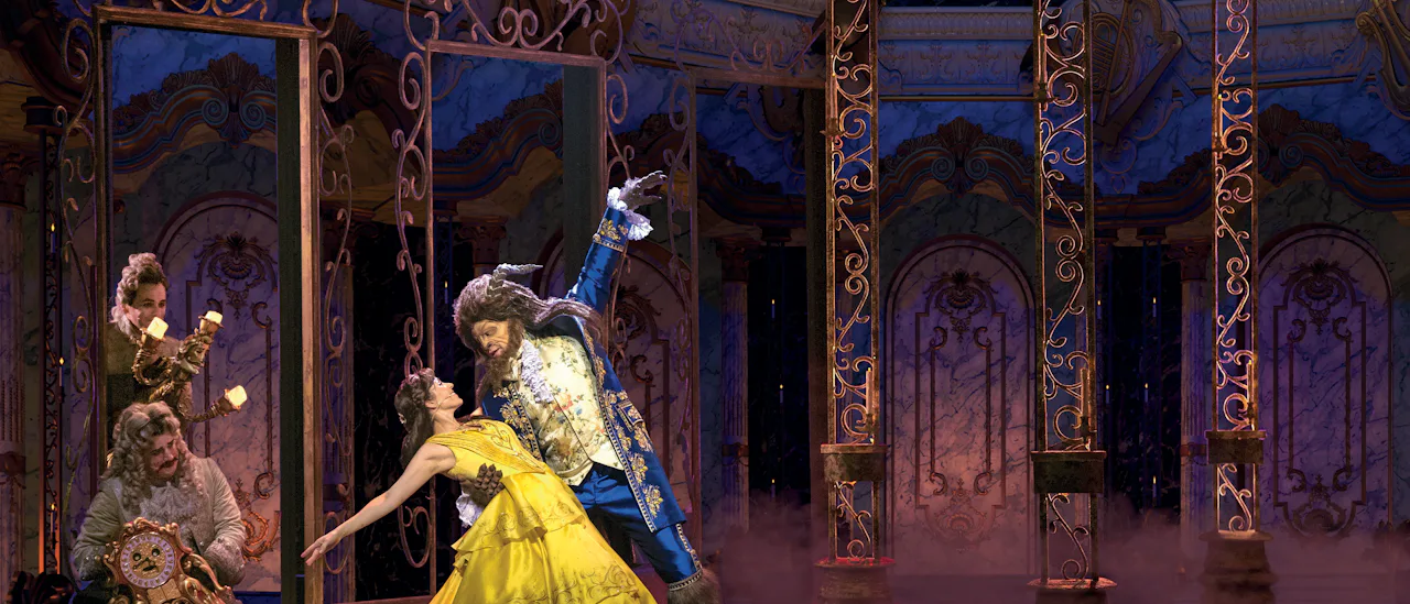 "Beauty and the Beast" - a live show in Broadway class!