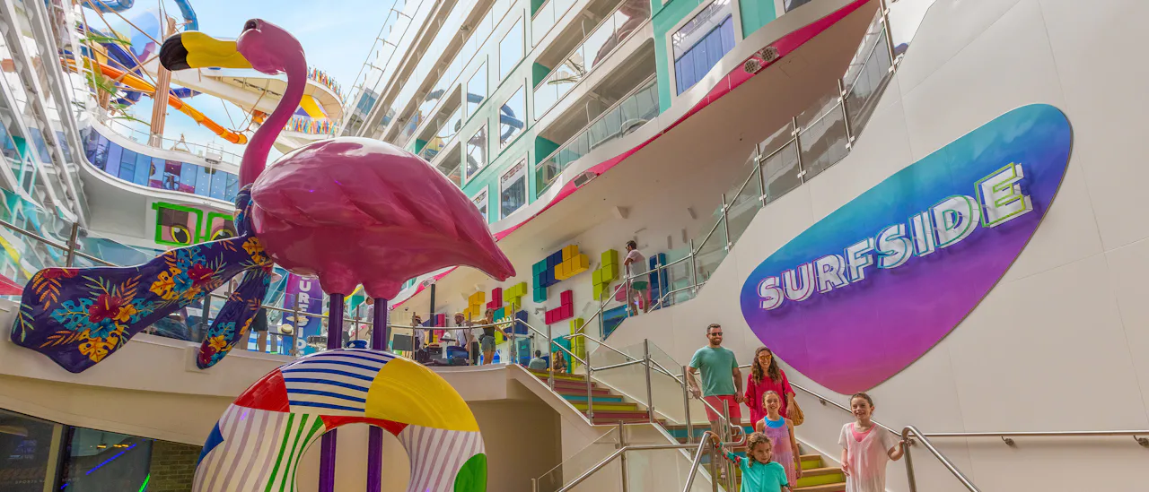 Surfside - a neighbourhood for young families and is where adults and kids ages six and under can stay and play all day