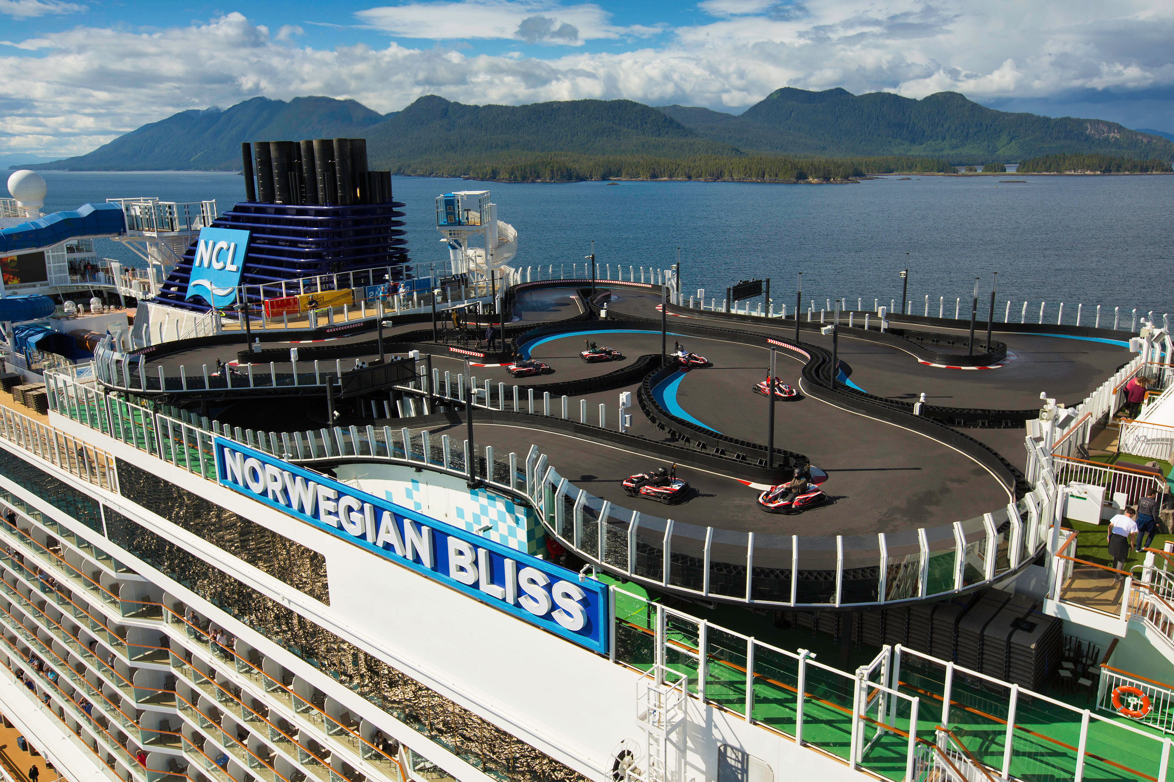 Go for a go-kart ride between exciting destinations