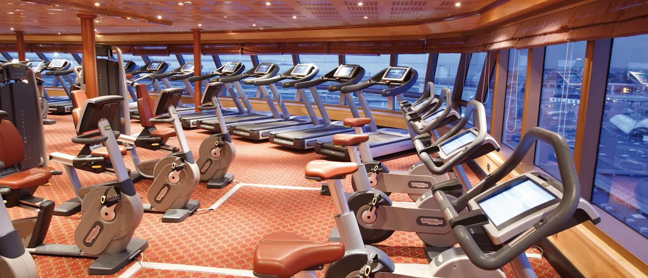 Exercise with ocean views