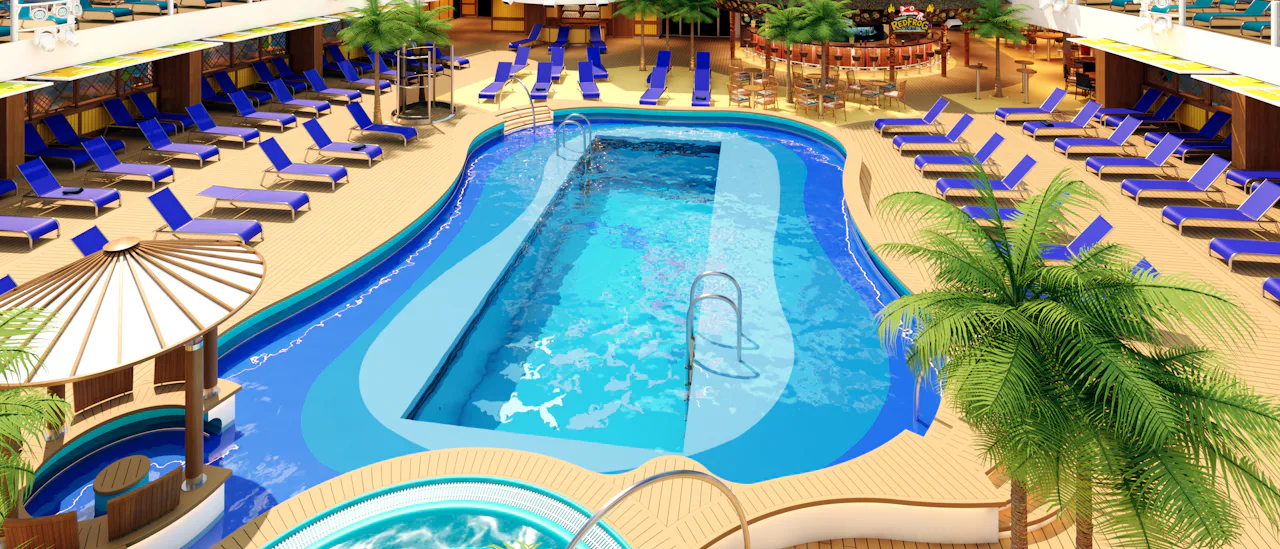 Welcome to the pool deck