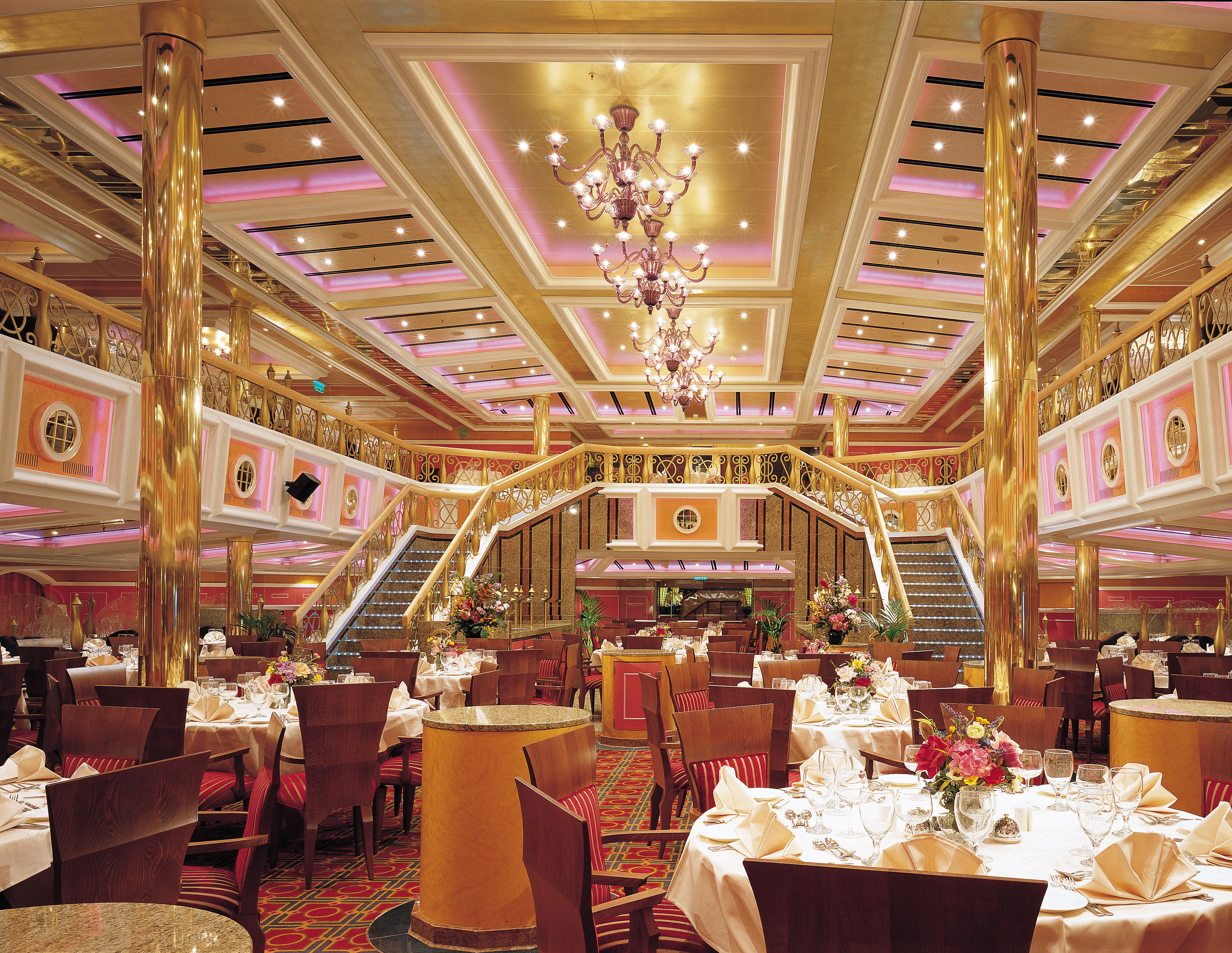The main dining room