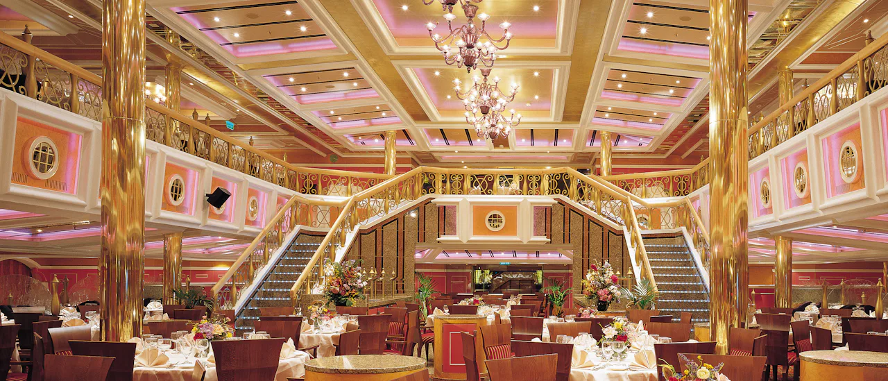 The main dining room