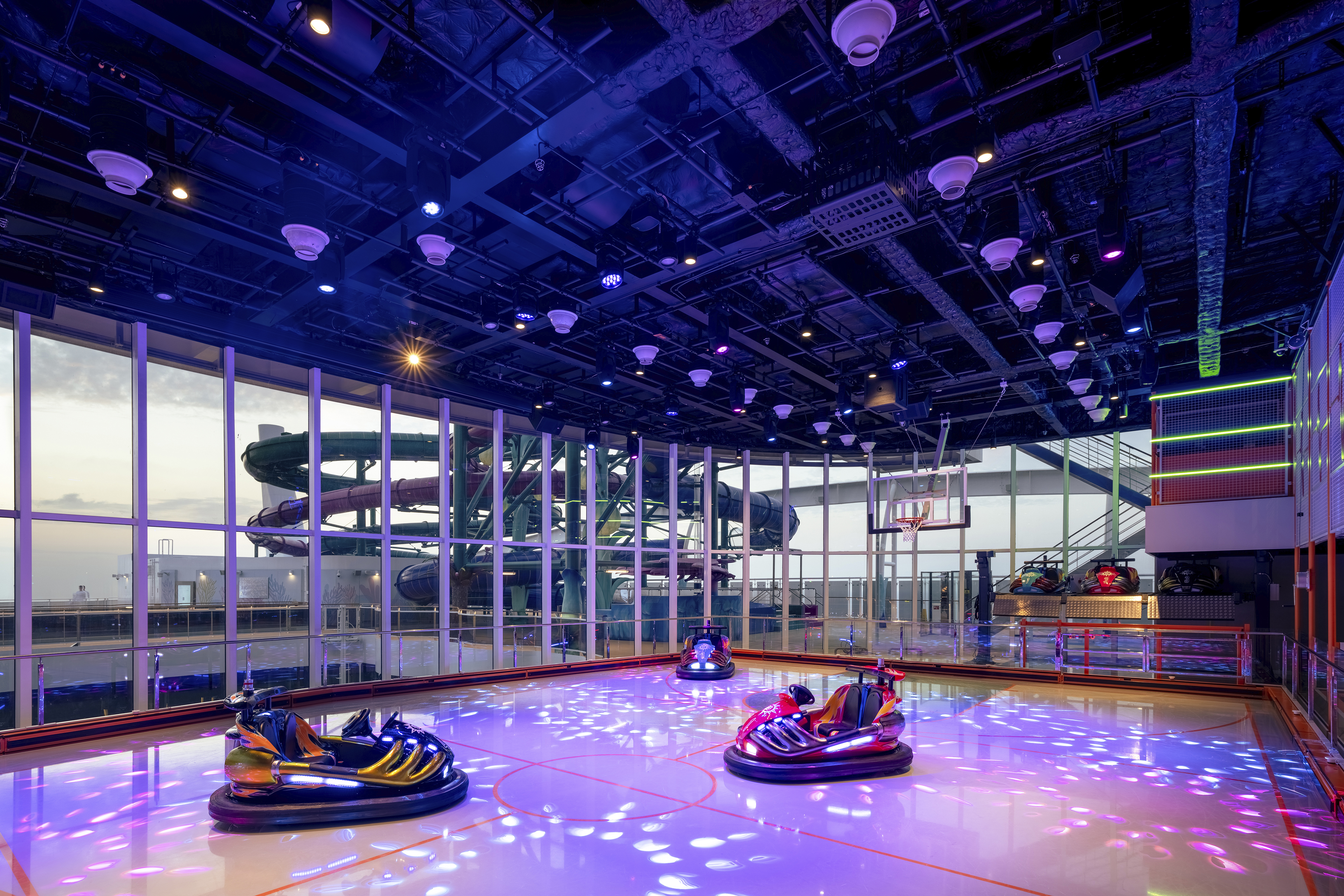 Have fun with a ride on the dodgems