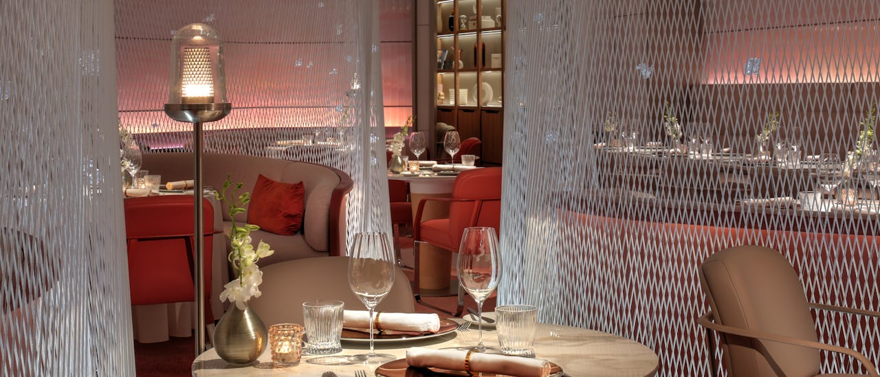 Le Voyage - the signature restaurant designed by Daniel Boulud