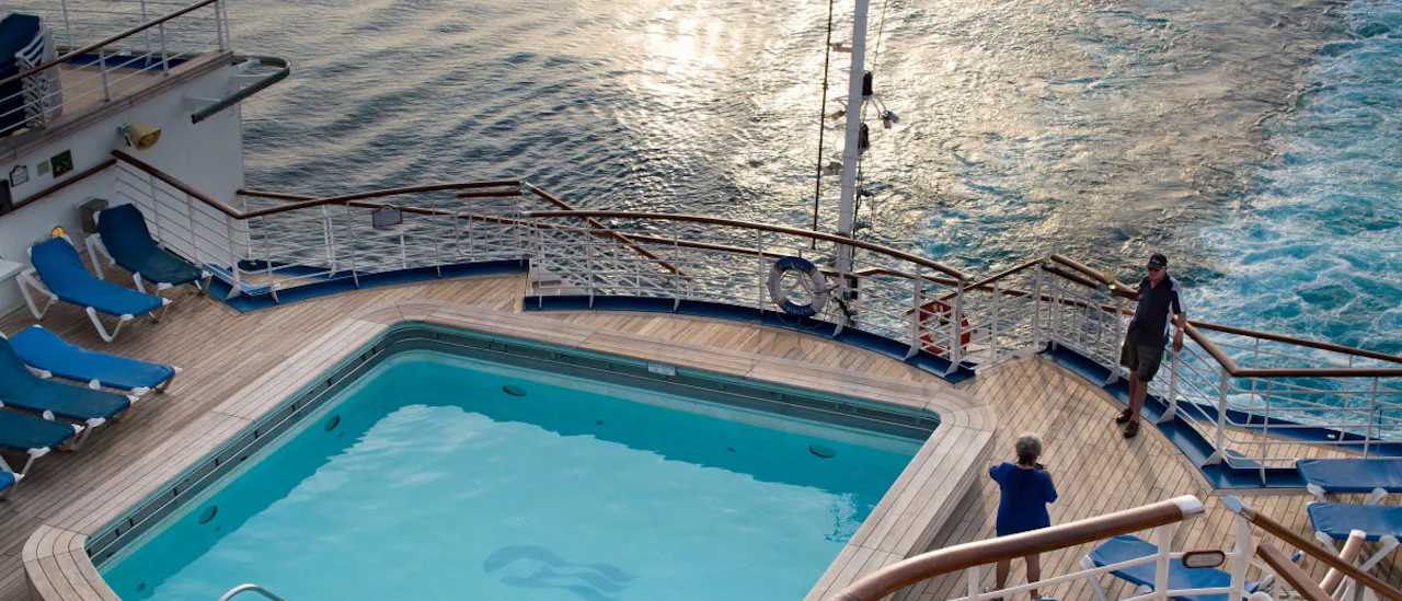 Relax at the aft pool