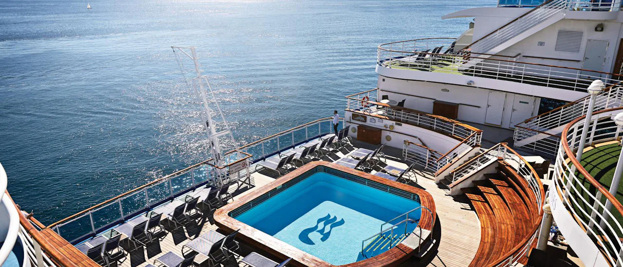Relax at the aft pool