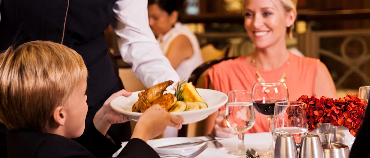 Special menus for children