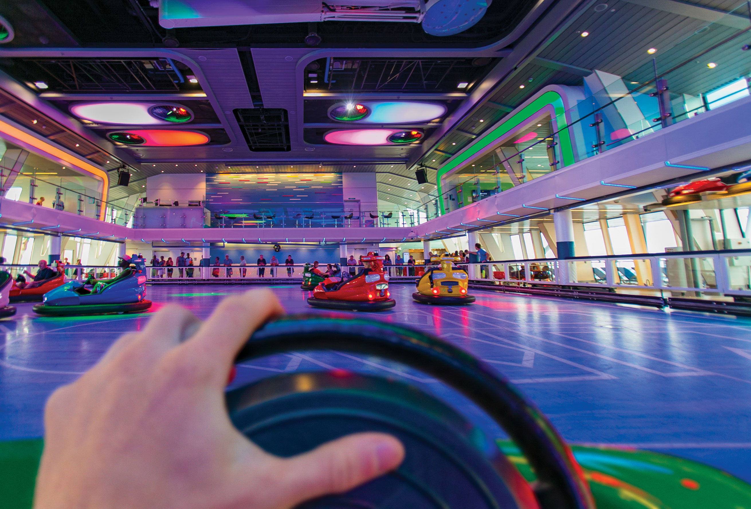Dodgems in Seaplex