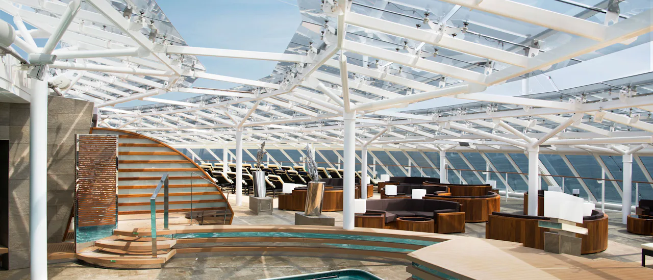 The MSC Yacht Club offers a private experience including a restaurant, lounge and bar, pool and more...