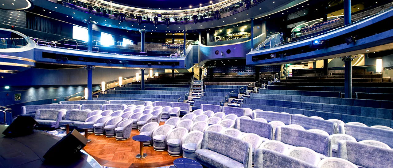 Shows, stand-up comedy and artist performances in the theatre