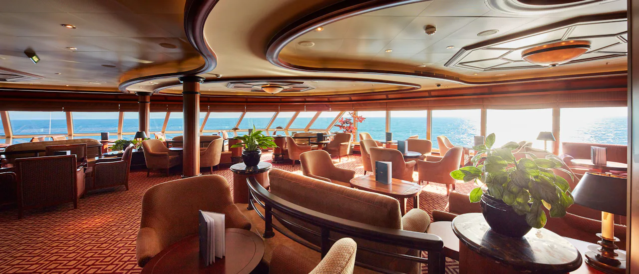 A lounge with a view