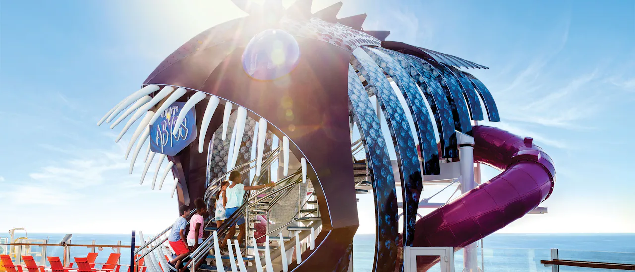 The 10 storey slide the Ultimate Abyss
