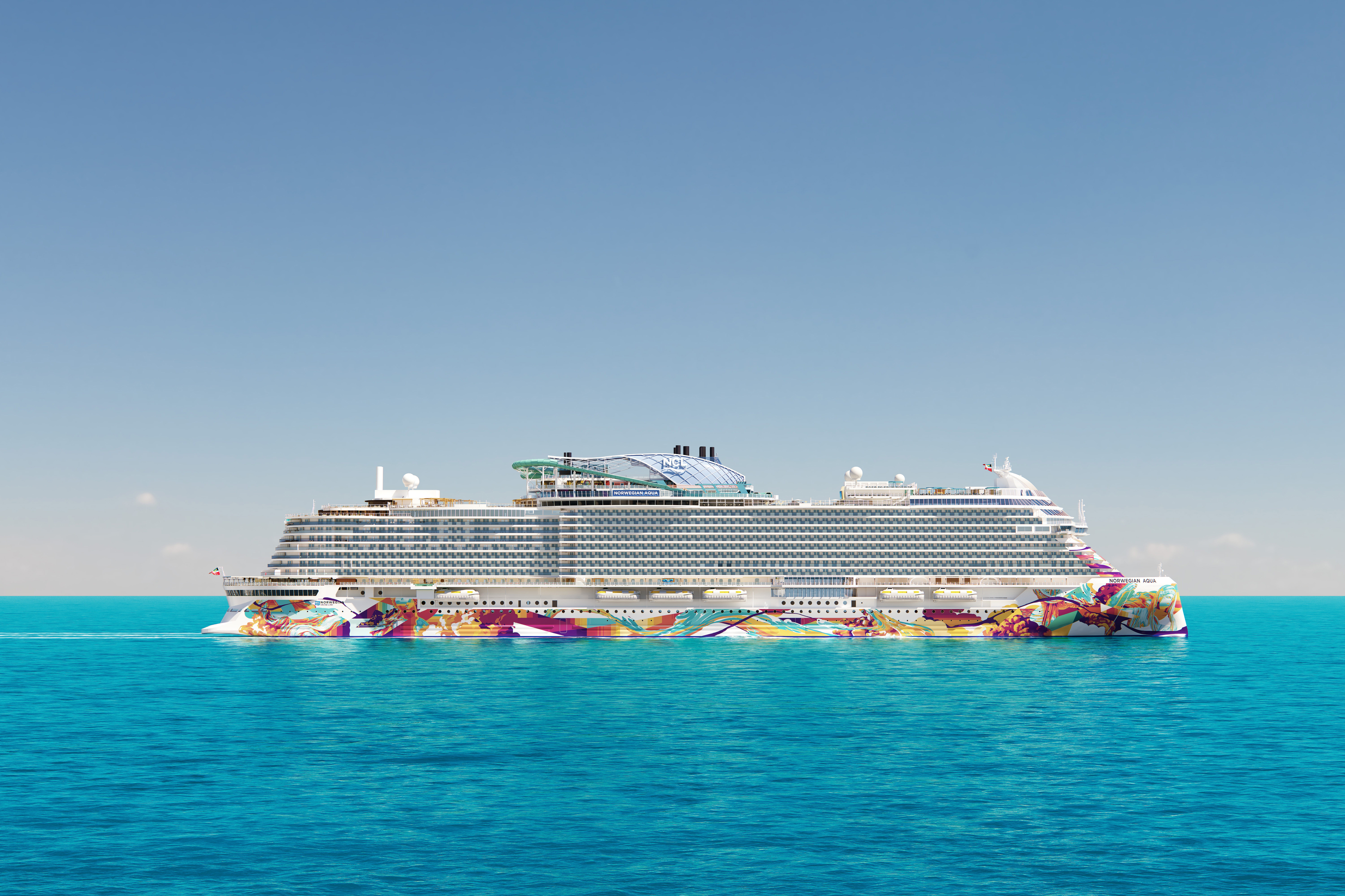 Current location for Norwegian Aqua