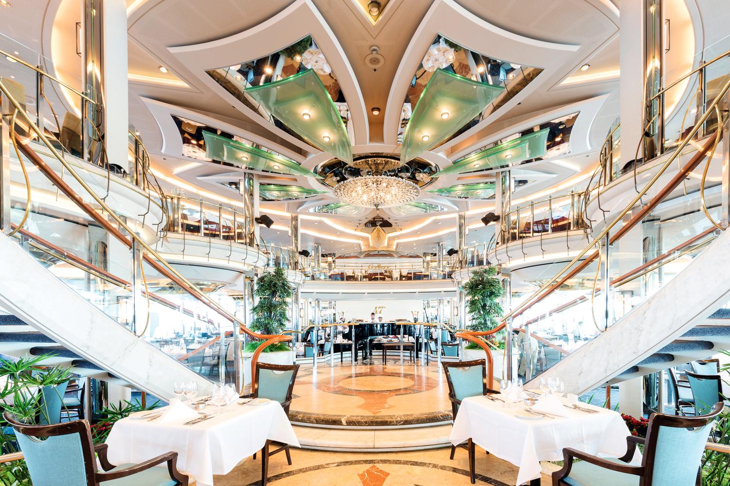 47° -  the main eatery is a big, stylish venue, finished in the colours of the sand and the sea