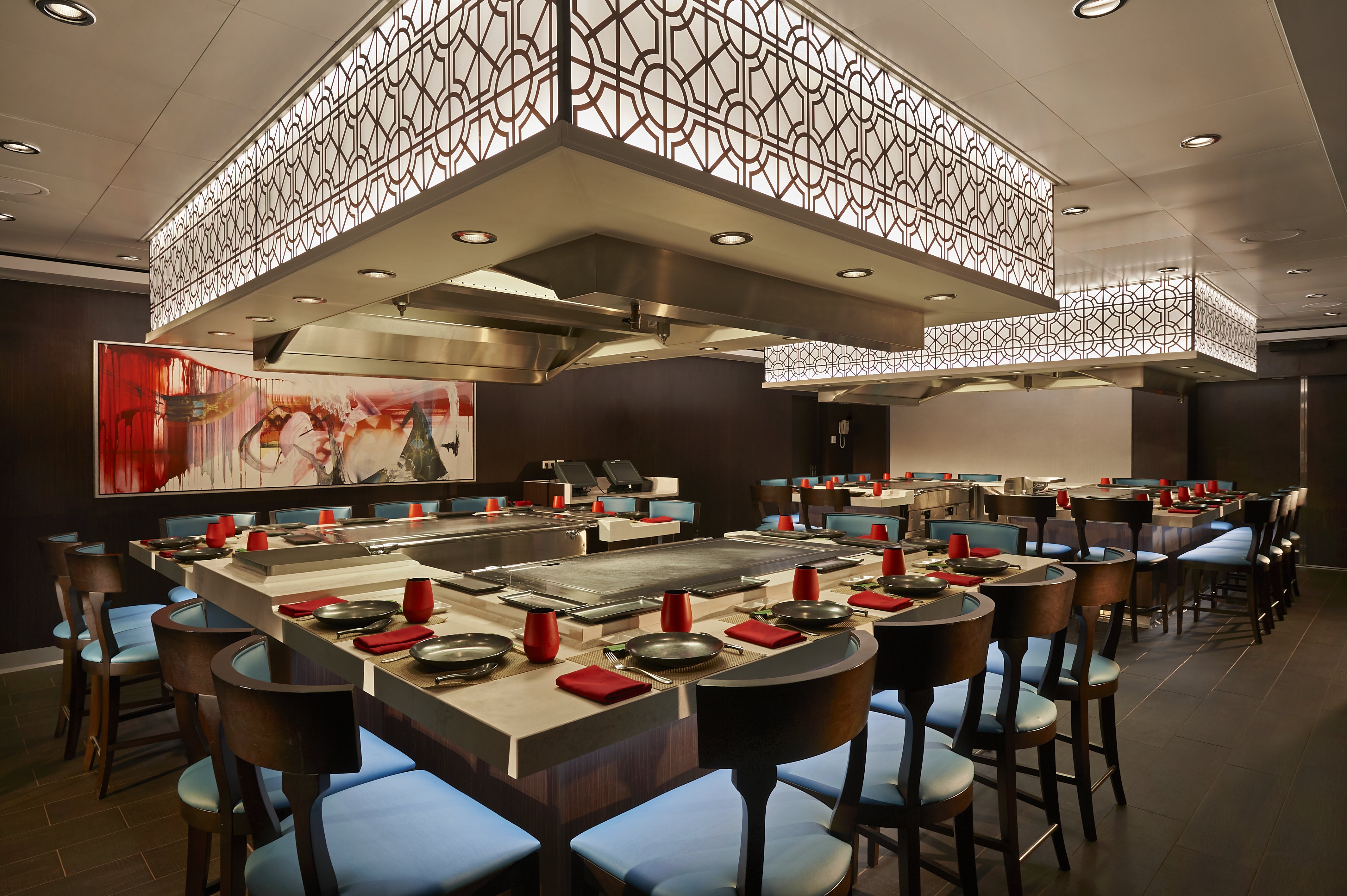 The speciality restaurant Teppanyaki