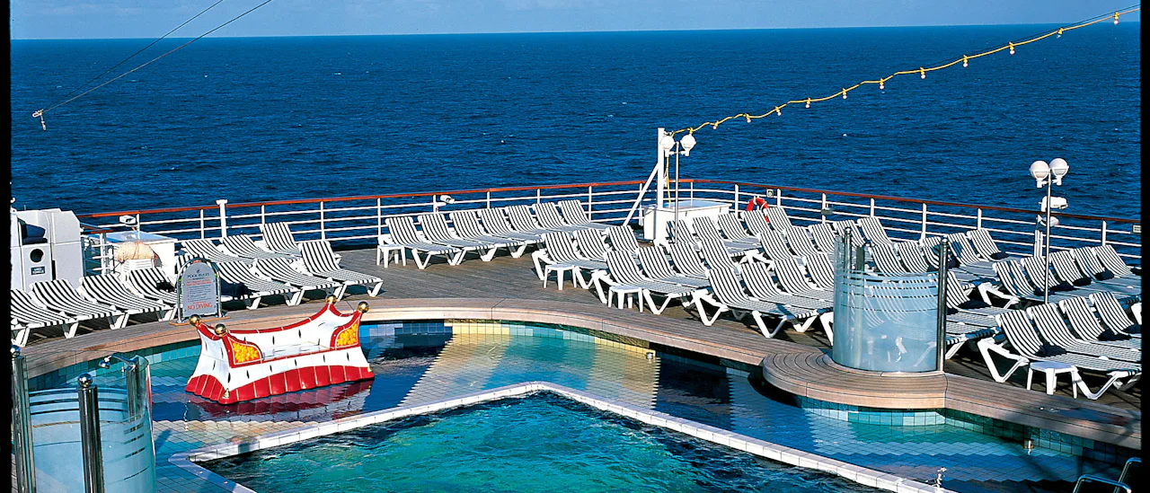 Relax at the aft pool