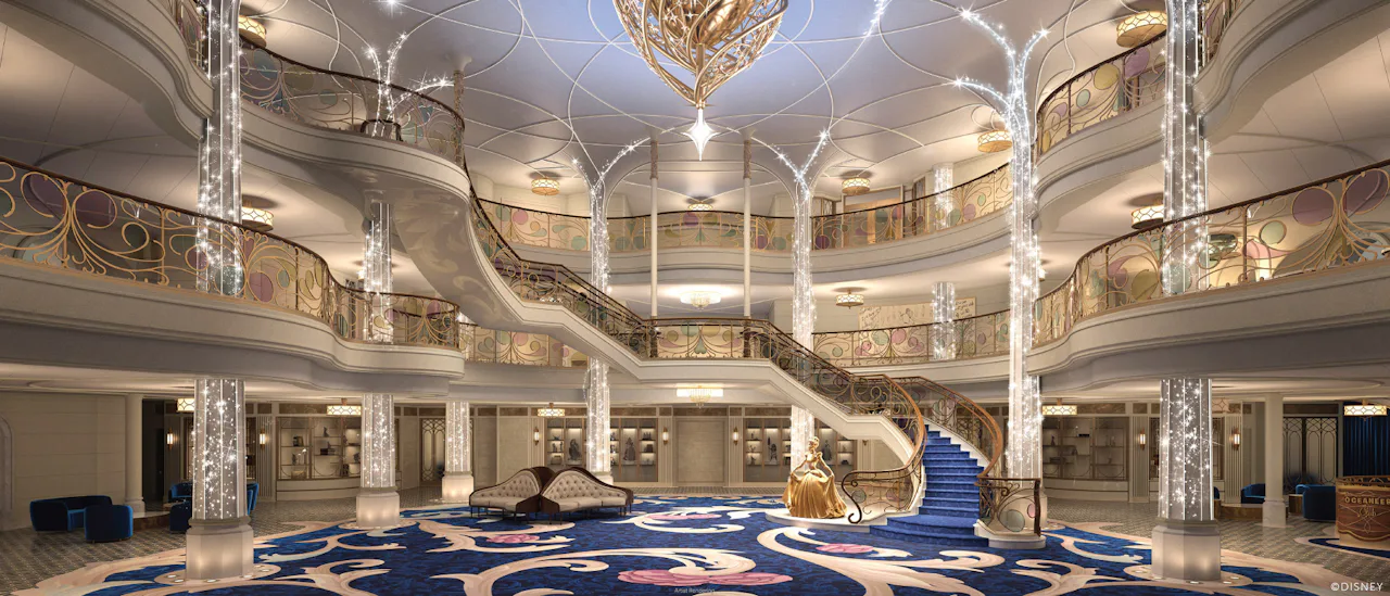 Disney Wish Grand Hall