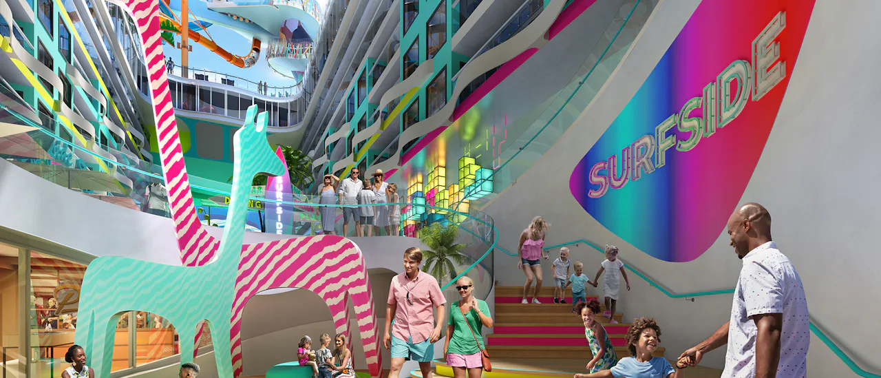 Surfside - a neighbourhood for young families and is where adults and kids ages six and under can stay and play all day