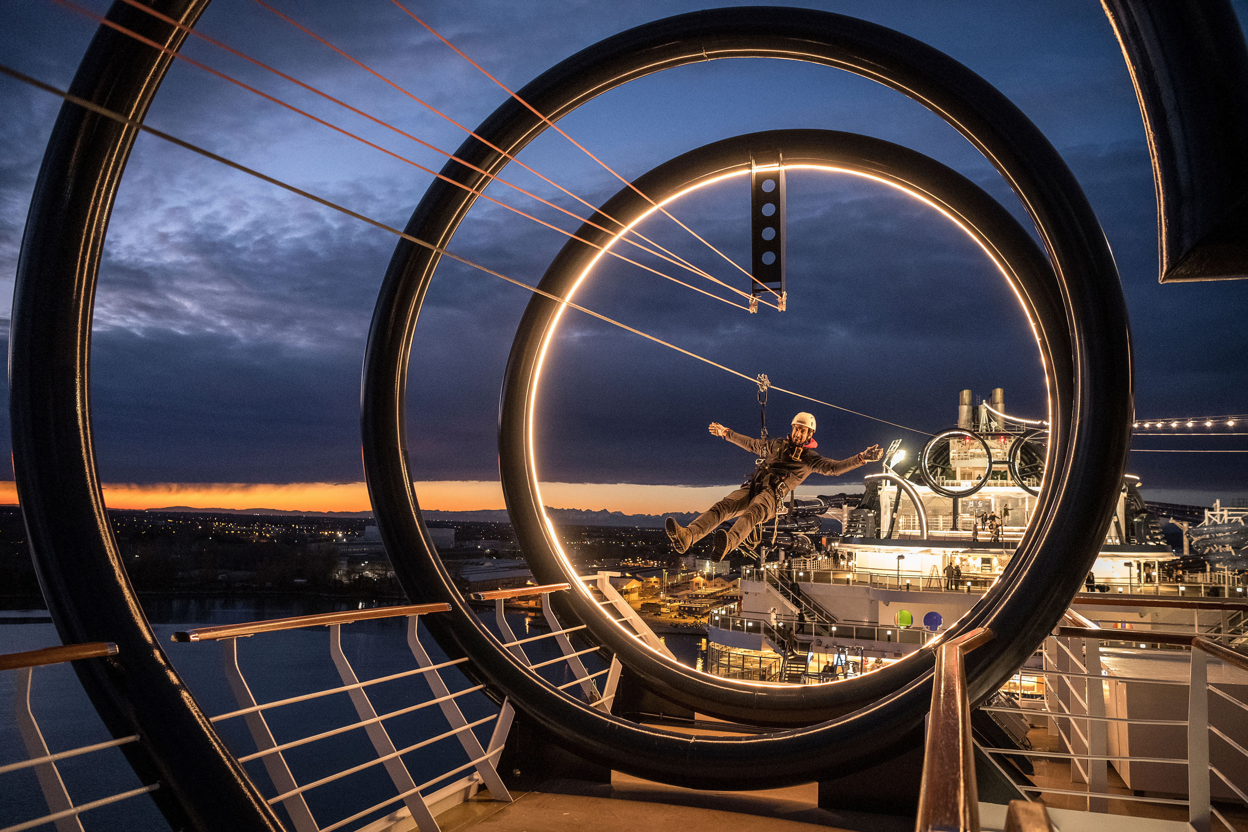The world’s longest zip wire at sea