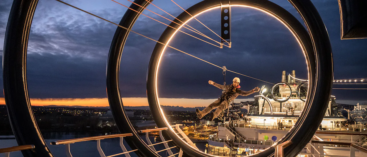 The world’s longest zip wire at sea