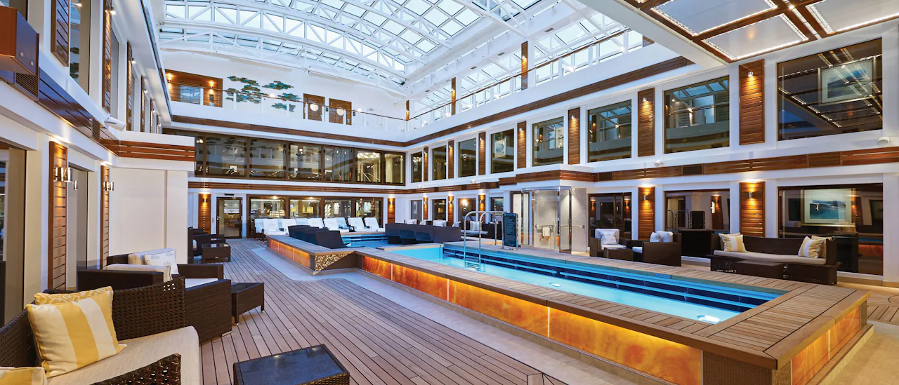 The Haven – a private area for suite guests
