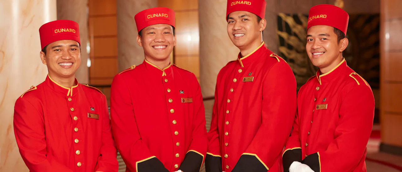 Cunard staff
