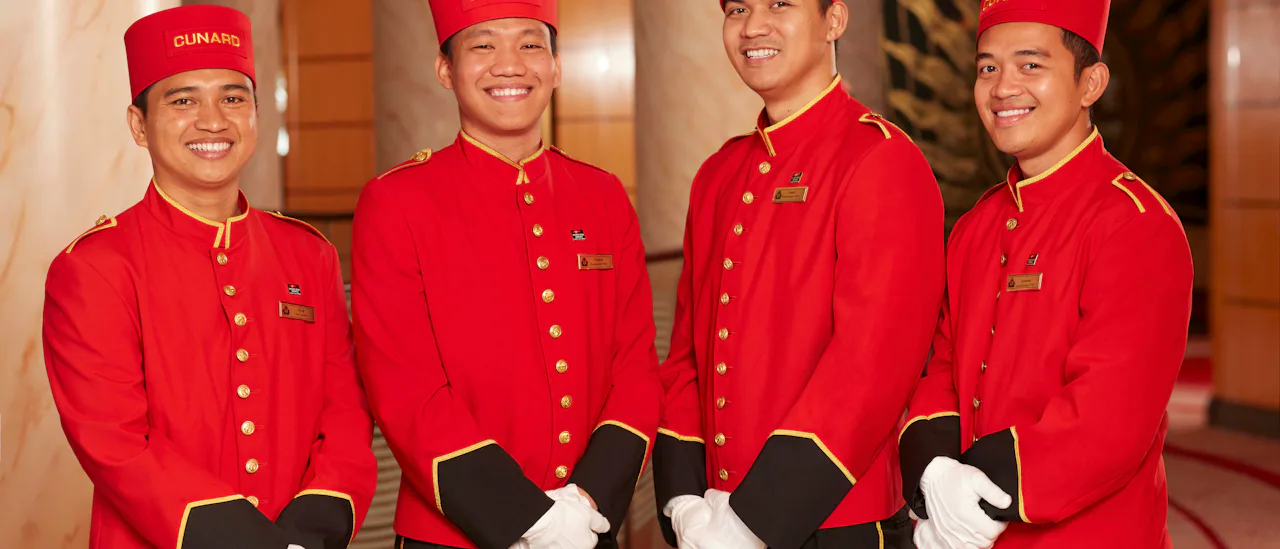 Cunard staff
