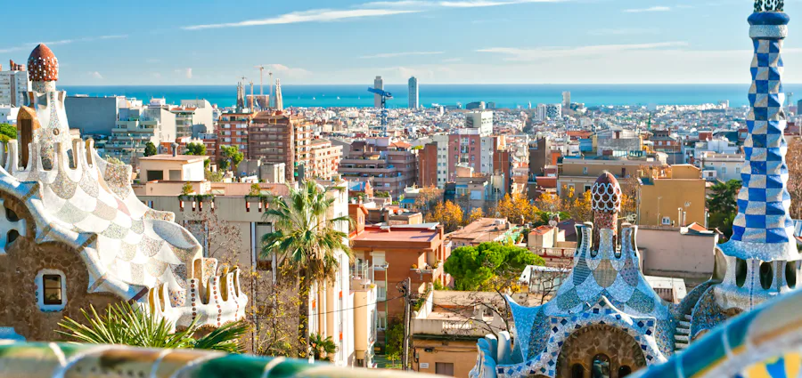 Spain Barcelona Park Güell