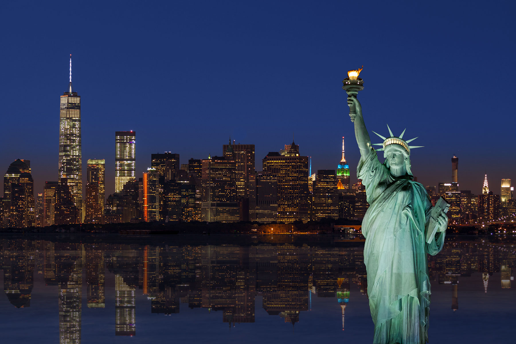 1. City Lights and Caribbean Delights