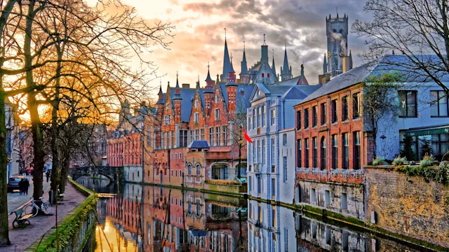 Bruges Port Belgium