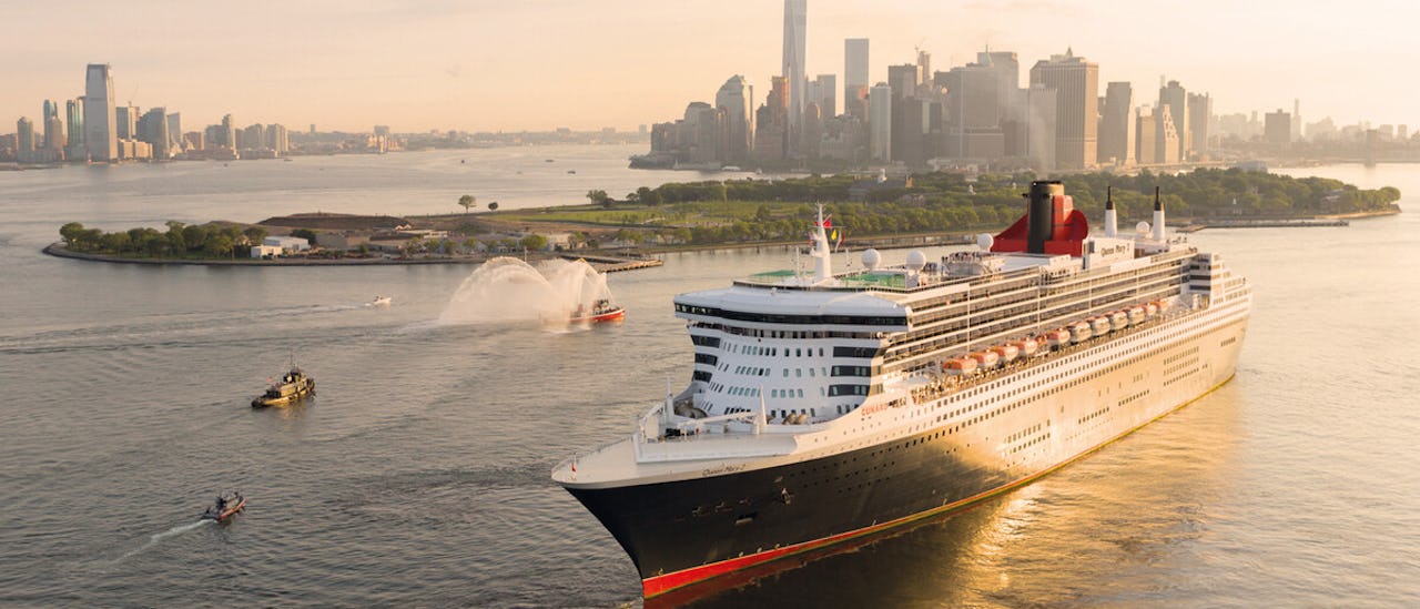 Queen Mary 2 in New York