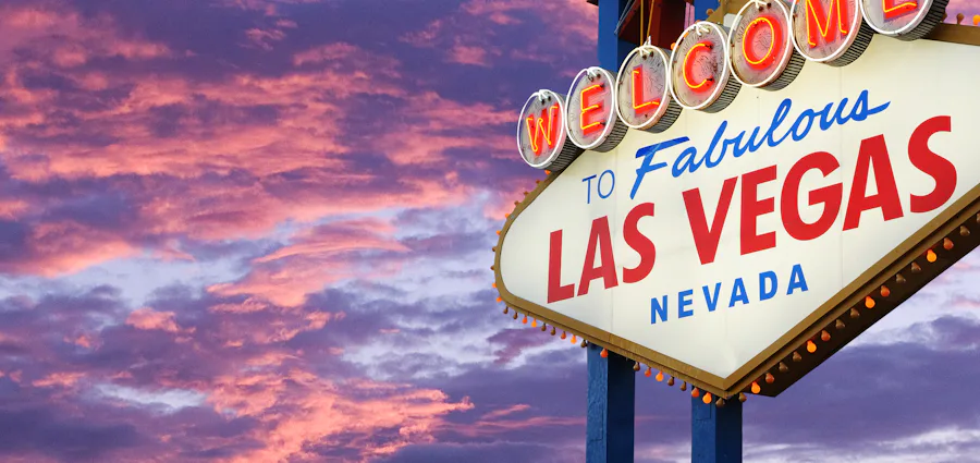 6. Lights Of Las Vegas With Los Angeles & Mexican Riviera
