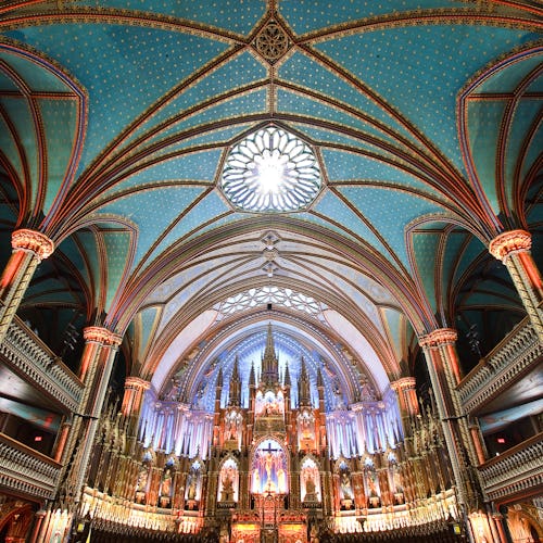 The Notre-Dame Basilica of Montreal