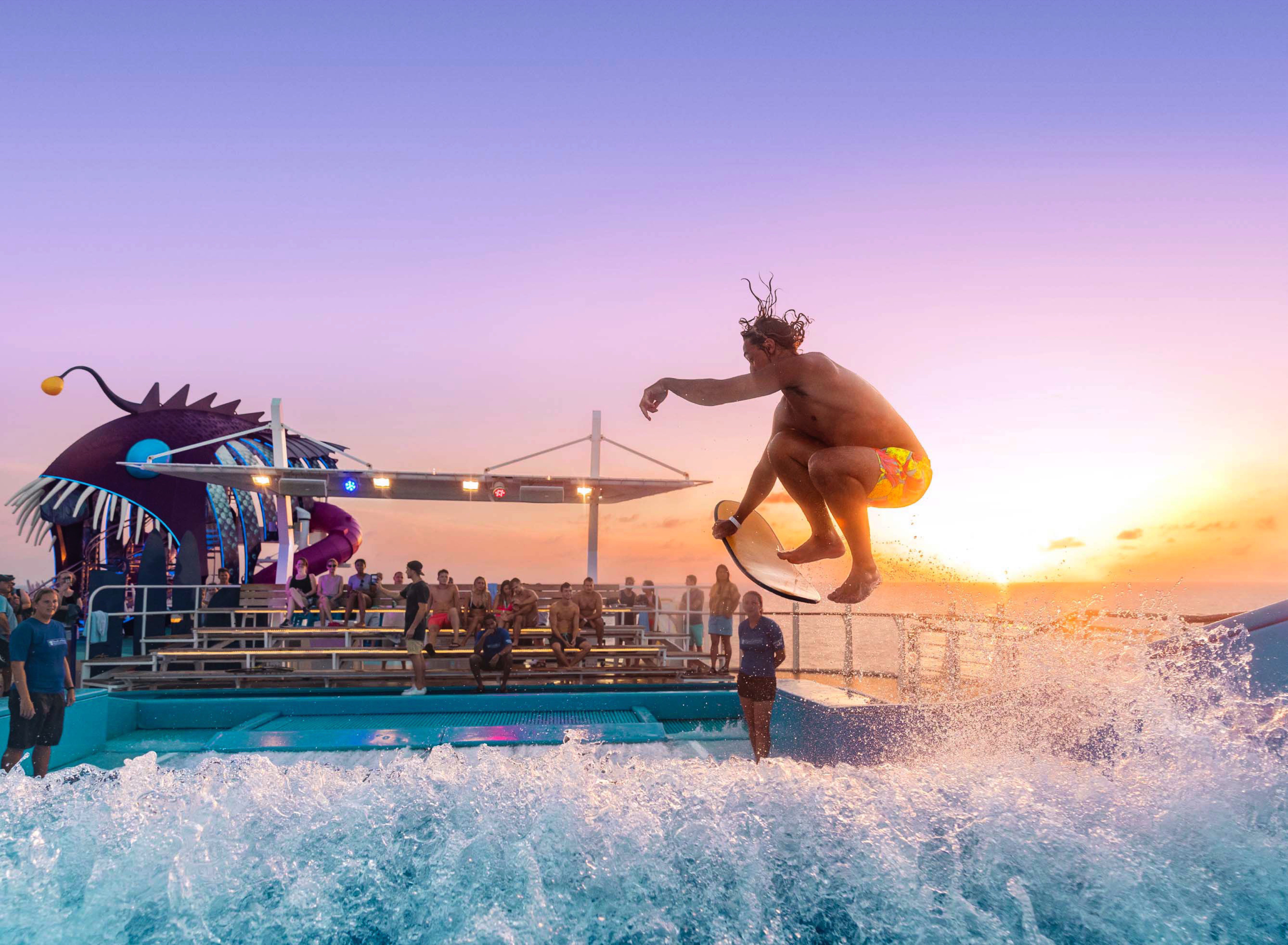 Royal Caribbean FlowRider on Liberty of the Seas