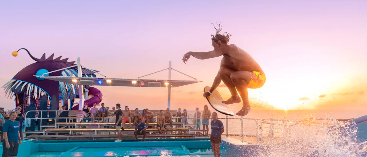 Royal Caribbean FlowRider on Liberty of the Seas