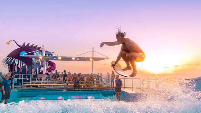 Royal Caribbean FlowRider on Liberty of the Seas