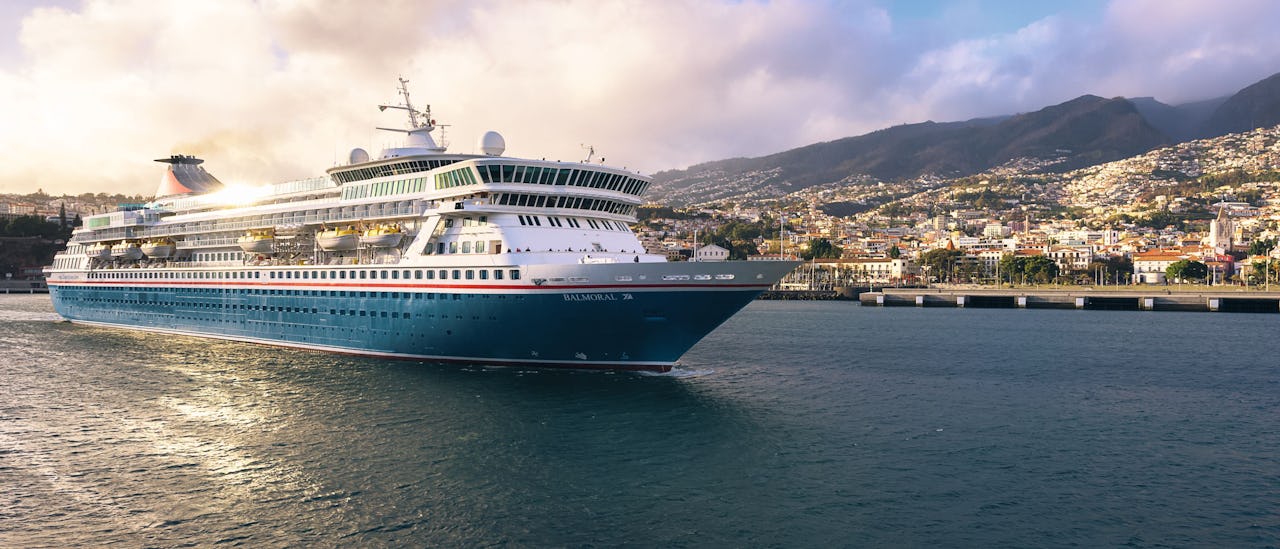 Balmoral in port