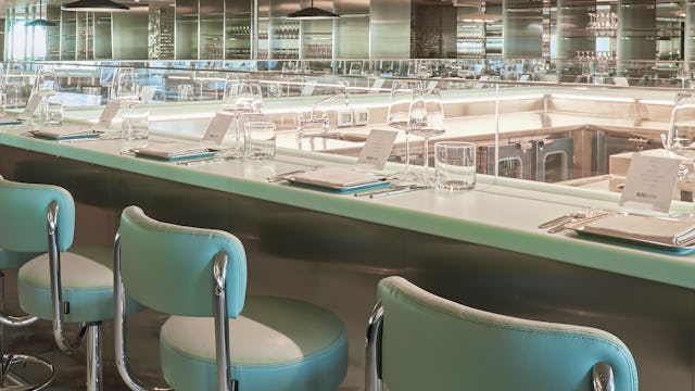 Seating in The Test Kitchen