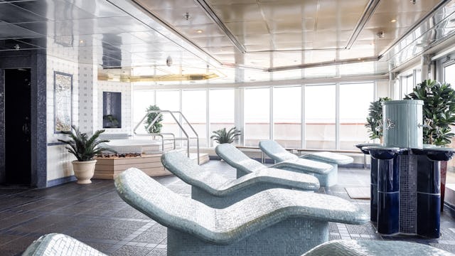 spa beds onboard Renaissance