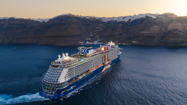 Celebrity Ascent in Santorini