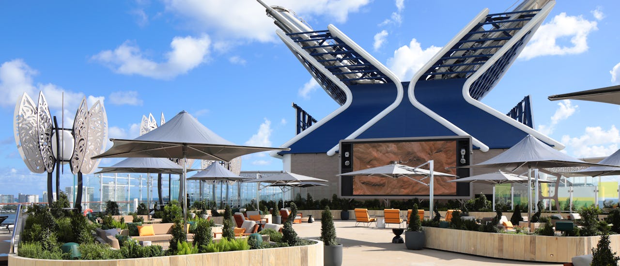 Rooftop Garden on Celebrity Ascent