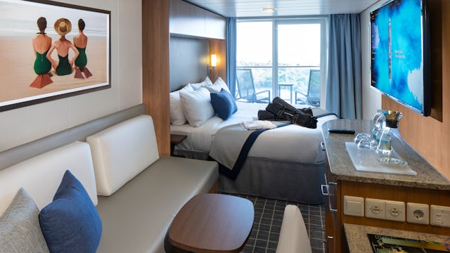 Aqua Class stateroom on Celebrity Silhouette