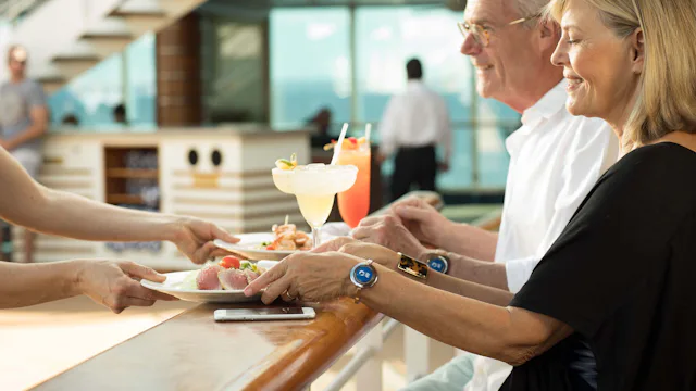 Sushi Bar onboard Regal Princess