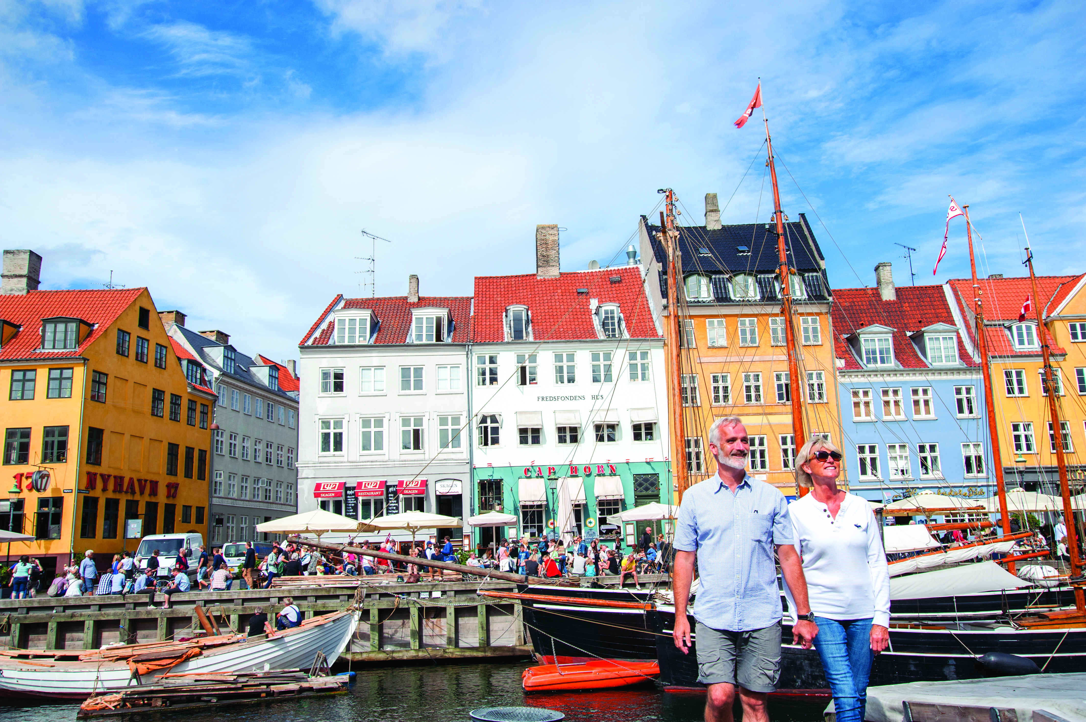 Fred. Olsen guests in port