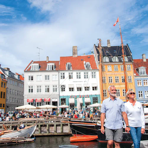 Fred. Olsen guests in port