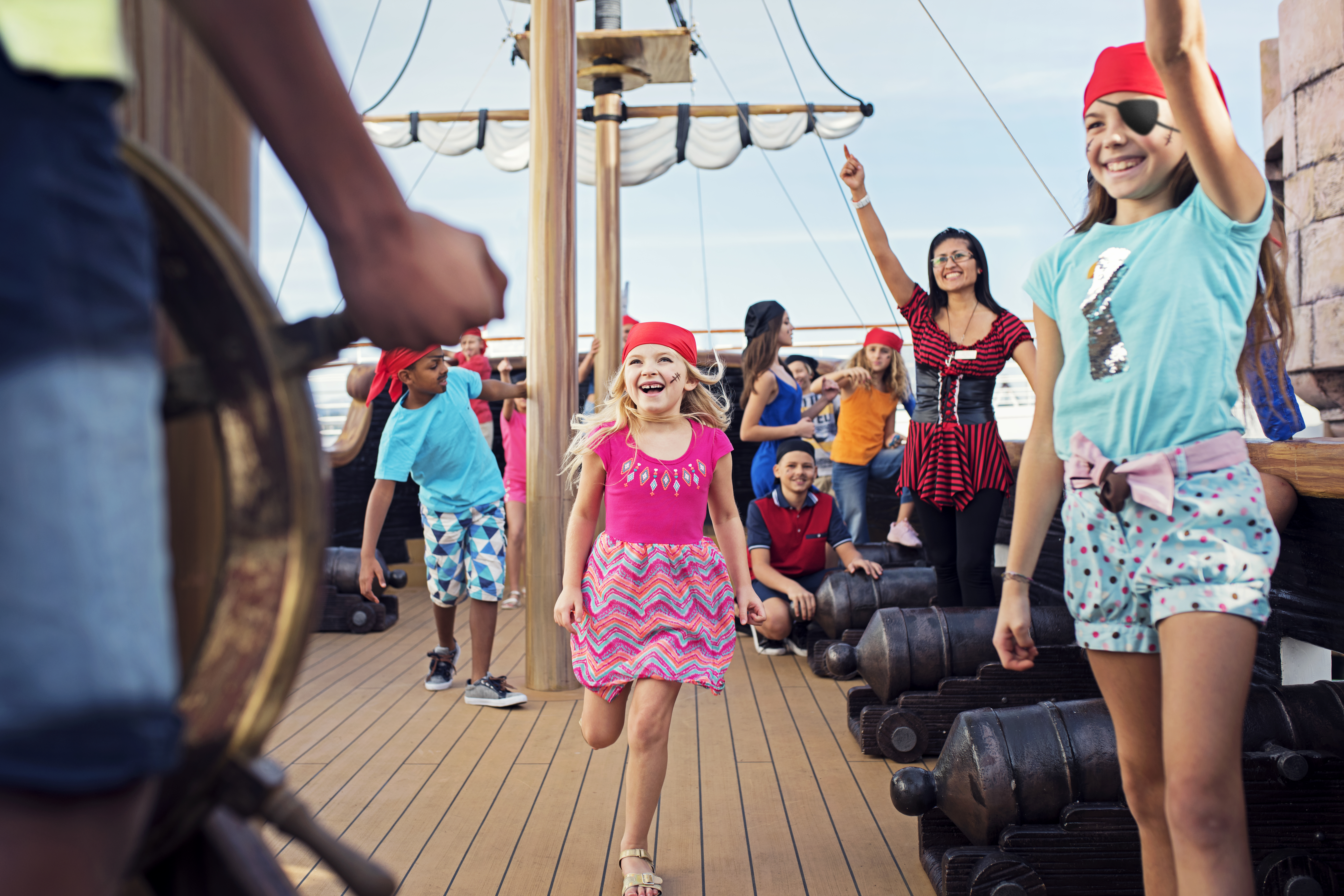 Kids onboard a Costa Cruise