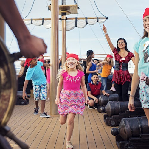 Kids onboard a Costa Cruise