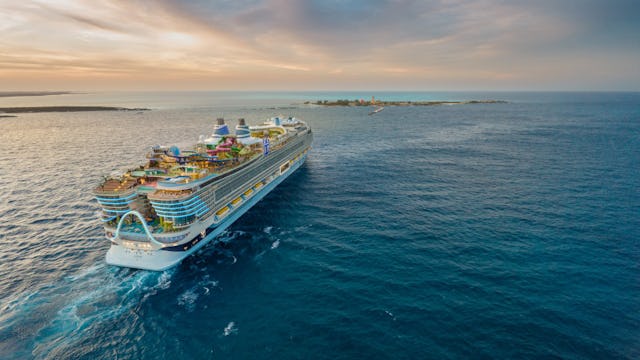 Icon of the Seas at sea