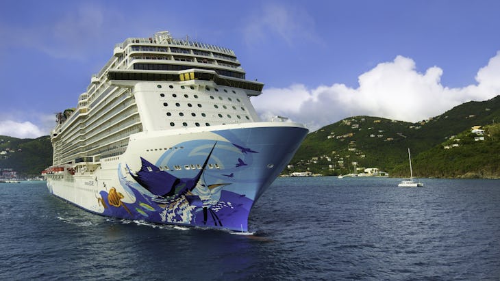 Norwegian Escape in Tortola